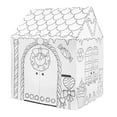 thumbnail image 3 of Easy Playhouse BIG KIT - Gingerbread Arts & Crafts Cardboard Play House for Kids 3 and up - EASY to assemble, 3 of 8