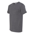thumbnail image 2 of Adult DRI-POWER® ACTIVE Pocket T-Shirt - BLACK HEATHER - 4XL, 2 of 2