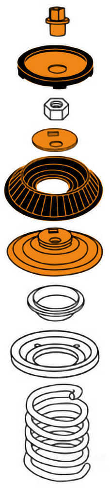 Mevotech MS950102 Alignment Caster / Camber Kit