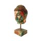 thumbnail image 5 of Estatua de cabeza de Buda tailandesa, escultura de Buda, meditación, resina, estatua budista de 9 pulgadas Pintura al óleo ligera, 5 of 9