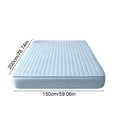 thumbnail image 3 of Linnome Quilted Waterproof Bed Cover Mattress Protector Cooling Ice Silk Summer Sheet for Home Machine Washable 59.06x78.74 Inch, 3 of 6