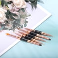 thumbnail image 6 of Unique Bargains 1 Set Double-Ended Nail Art Brushes Kit for Nail Design Black, 6 of 6