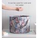 thumbnail image 4 of Artefacto de baño de pies de viaje con lavabo de agua plegable portátil, se puede usar como lavabo, lavabo de cubo, lavabo, al aire libre se puede usar para contener agua, 35 * 22 cm, 4 of 5