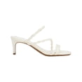 thumbnail image 2 of Calvin Klein Womens Ileyia Faux Leather Kitten Slide Sandals, 2 of 3