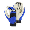 Pair X-Large Bald Eagle Waterproof Lined Hi-Visibility Pigskin Mechanics Gloves Farmer Bob's Parts 2152TW X LG