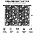 thumbnail image 2 of Blackout Kids Curtains,Halloween Ghosts and Skulls in Spider Webs Childrens Insulated Curtains Set Of 2,Bedroom Essentials,Toddler Room Decor 52"x84", 2 of 5
