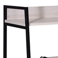 thumbnail image 3 of Natural and Black 5-tier Ladder Bookshelf, 3 of 5