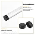 thumbnail image 3 of Uxcell 175mm (6 7/8") ID Rubber End Caps, Pipe & Fence Post Protectors Flexible End Caps for Industrial Pipes, Metal Tubing, Outdoor Fencing, Black, 3 of 6