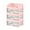 C, variant on Multifunctional Drawer Divider Desktop Makeup Organizer - Home Cosmetic Organizing Box, Multi - compartment Storage, Suitable for Bedroom/Bathroom/Vanity(Pink)