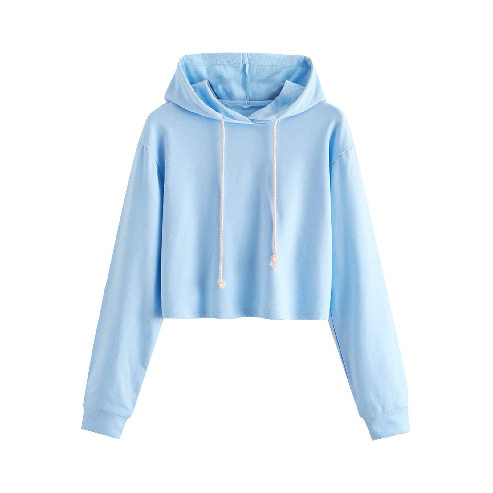 Girls light blue hoodie hot sale
