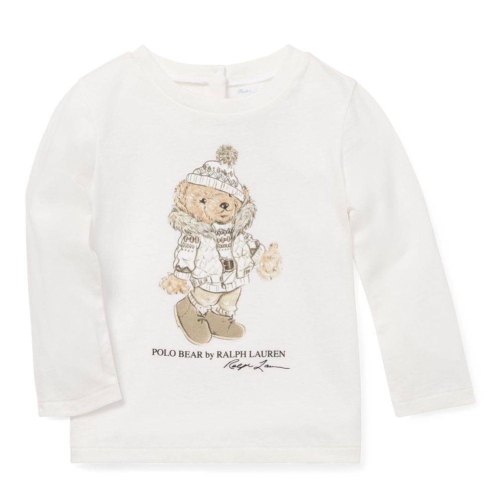 ralph lauren teddy bear tee shirt