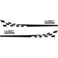 thumbnail image 5 of Universal Sports Racing Stripe Graphic Stickers and Decals for Truck Body Side Door (Black), 5 of 5