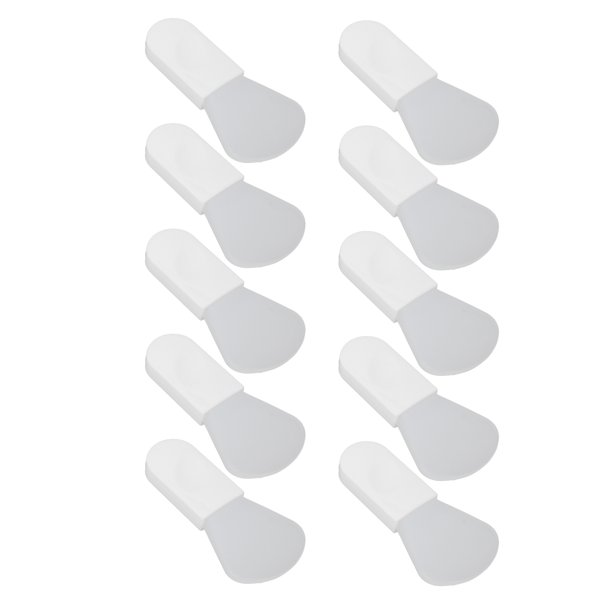 Cepillo de maquillaje de silicona NikouMX 10 piezas para máscara