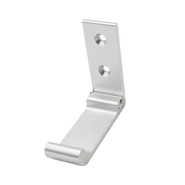 Scienceny Ganchos de pared plegables, herrajes decorativos para muebles que ahorran espacio, bolsas invisibles de cocina, perchas, accesorios Herramientas y ferretería Plata