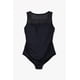 thumbnail image 4 of Traje de baño con detalle de mesh Roman Fashion /Tallas Extras, W-12 (Negro) negro 40, 4 of 6