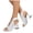 White, variant on Women's Open Toe Heeled Sandals Fashion Block Heel Slingback Dress Shoes Comfortable Wedding Party Platform Sandal Black Size 8