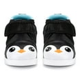 thumbnail image 2 of ikiki Penguin Squeaky Toddler Shoes | Sparkly Black, 2 of 7