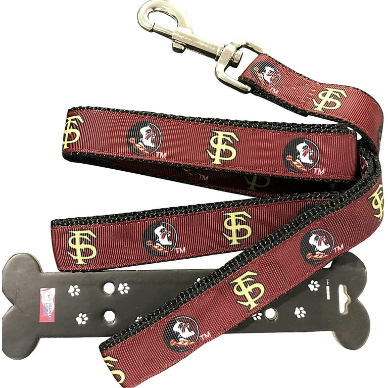 Brand New Florida Large Pet Dog Collar(1 inch Wide, 18-30 inch long), and Large Leash (1 inch Wide, 6 Feet Long) Bundle, Official Florida/State Logo/
