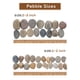 thumbnail image 4 of Piedras decorativas naturales River Rocks Fahaxiki de 2,5 pulgadas, 2,3 kg, 4 of 7