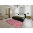 thumbnail image 4 of Ahgly Company Indoor Rectangle Patterned DarkSalmon Pink Area Rugs, 4' x 6', 4 of 6