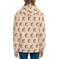 thumbnail image 6 of Rocae Cute Squirrel for Zip Up Hoodies for Teen Sweatshirt with Hood-Medium, 6 of 6