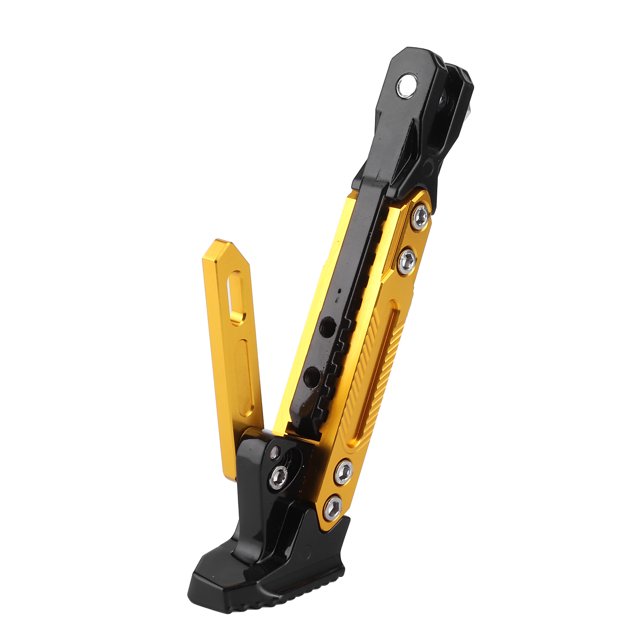 Motorbike Accessories,Adjustable Motorcycle Kickstand CNC Motorcycle Kickstand Motorcycle Support Maximized Efficiency