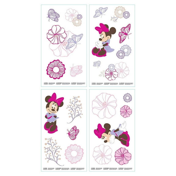 Disney Minnie Butterfly Dreams Wall Decals