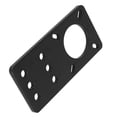thumbnail image 3 of NEMA 17 Aluminum Stepper Motor Mounting Plate for 3D Printer Accessories Black, 3 of 7