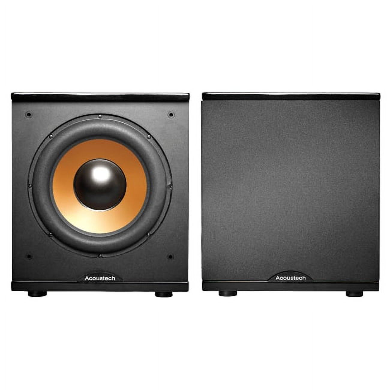 BIC America H-100II 12" Front-Firing Powered Subwoofer with Black Lacquer Top - image 3 of 10