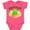 Vintage Hot Pink, variant on Inktastic King Cake Baby Mardi Gras Boys or Girls Baby Bodysuit