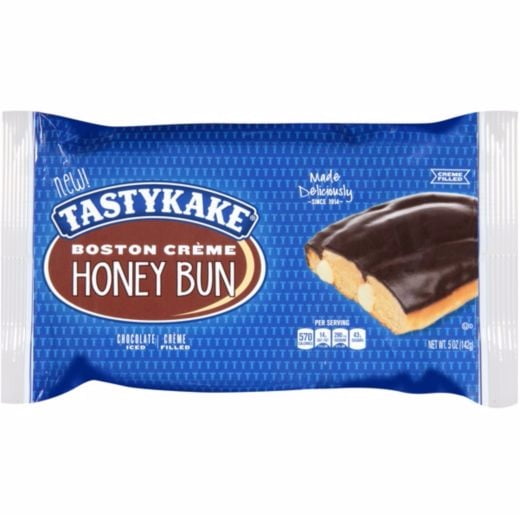 Tastykake Boston Cream Honey Bun