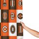 thumbnail image 4 of Cle_Browns Cortina de ducha impermeable de secado rápido para baño, cortina de ducha con ganchos, decoración de fútbol americano, juego de cortinas de ducha para baño, plancha de 72 x 72 pulgadas, 4 of 8