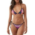 thumbnail image 1 of Balery Sunset Truck Highway Pijama Estampado Bikini de Dos Piezas para Mujer - Conjunto de Bikini Ajustable Sexy y Cómodo para Playa, 1 of 6