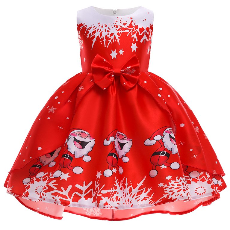 white christmas dresses Sweetness Overload Red Petal Length main image 0