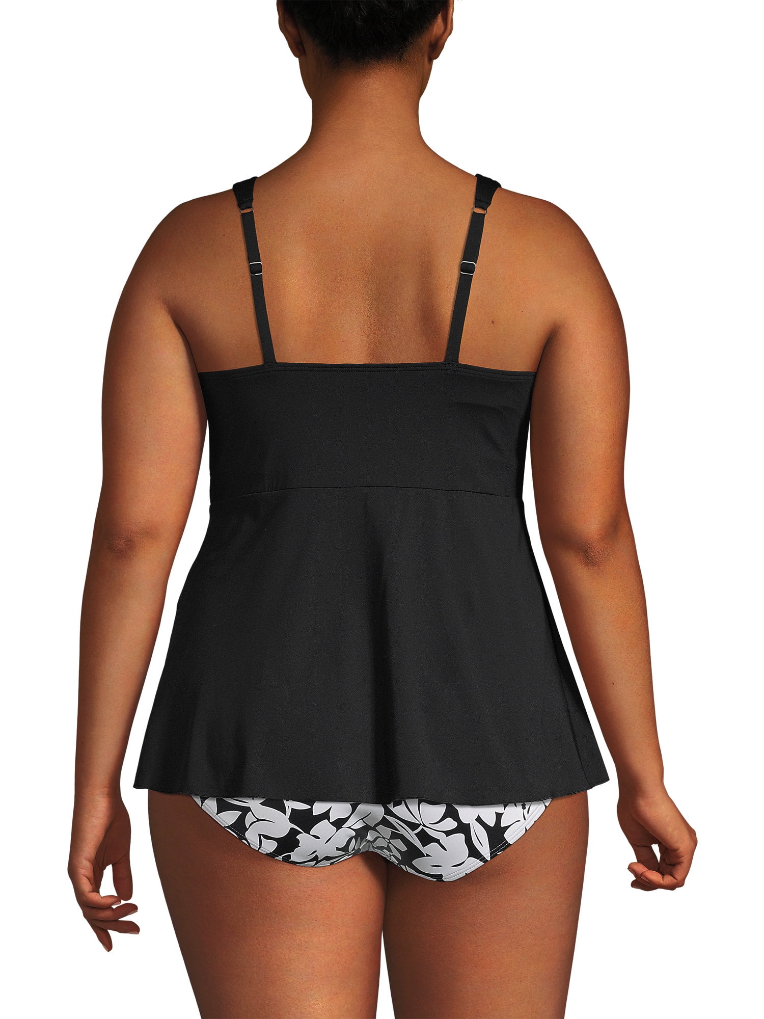 lands end plus size tankini tops