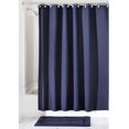 thumbnail image 6 of mDesign Waffle Weave Fabric Shower Curtain, 6 of 6