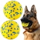 thumbnail image 1 of Pelotas de perro FUSOTO para perros grandes, medianos y pequeños, color amarillo (2), 1 of 9