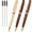 Rosewood + Whitewood + Walnut-Wood Luxury Pens (Gifting), variant on Ballpoint Pens Black Ink - Weighted Metal Twist For Uniform Flight Attendant Business 1.0 Mm Medium Point Smooth Writing 5 Pack (silver)