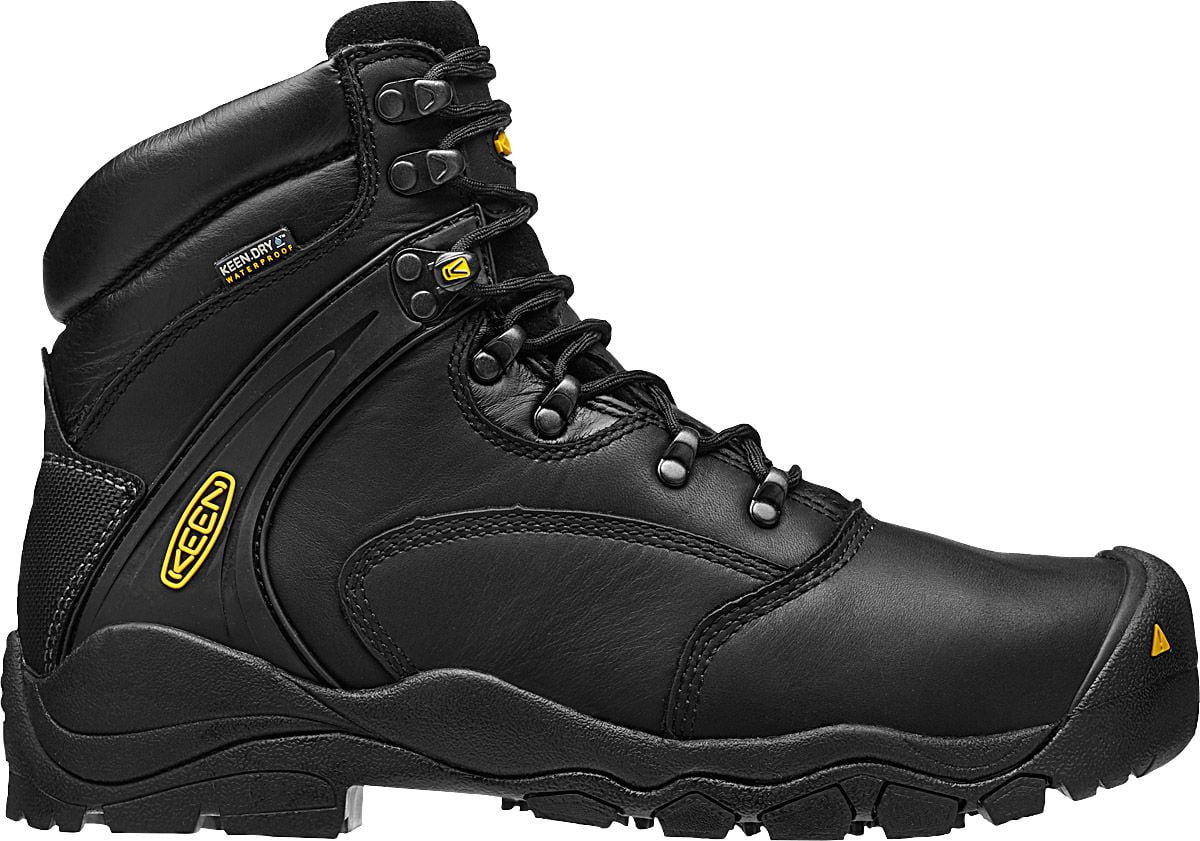 mens black work boots walmart