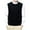 z-Black132, variant on FINALGANG Men Sweater Vest Solid Color Sleeveless V Neck Knitted Vest Plain Pullover Tops Mens Comfortable Indoor Outdoor Wear Travel Sweater,Black,L