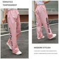 thumbnail image 3 of SDFGTstore Solid Color EVA Rain Pants Waterproof Windproof Design Ideal for Hiking Cycling Daily Commute, 3 of 17