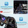 thumbnail image 4 of Dash Cam Slevnyen 2.5K FHD 160° WiFi con tarjeta SD de 64 GB de 128 GB, 4 of 7