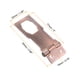thumbnail image 4 of Cerraduras con llave con tornillos para puerta, todas con la misma llave, 3 piezas, tono cobre, 3 pulgadas, 4 of 6