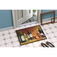thumbnail image 4 of Carolines Treasures TMTR300AMAT Wine by Malenda Trick Door Mat Indoor Rug or Outdoor Welcome Mat 18x27 Doormat  27"L x, 4 of 4