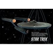 GB Eye  Star Trek - Starship Enterprise Poster Print, 24 x 36
