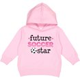 thumbnail image 2 of Inktastic Future Soccer Star Girls Toddler Hoodie, 2 of 4