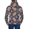 thumbnail image 5 of Zip Up Hoodies for Men - Paisley Pattern No.90116 Long Sleeve Comfrt Men'S Fashion Hoodies & Sweatshirts, Jackets for Men Hoodies Pullover Clothing Clothes with Pouch, 5 of 5