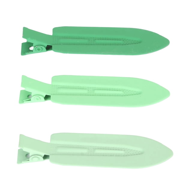 Pasadores para el pelo con forma de pato, 30 unidades, pinzas para el pelo con forma de hoja, sin arrugas, para peinar, ultra sensibles