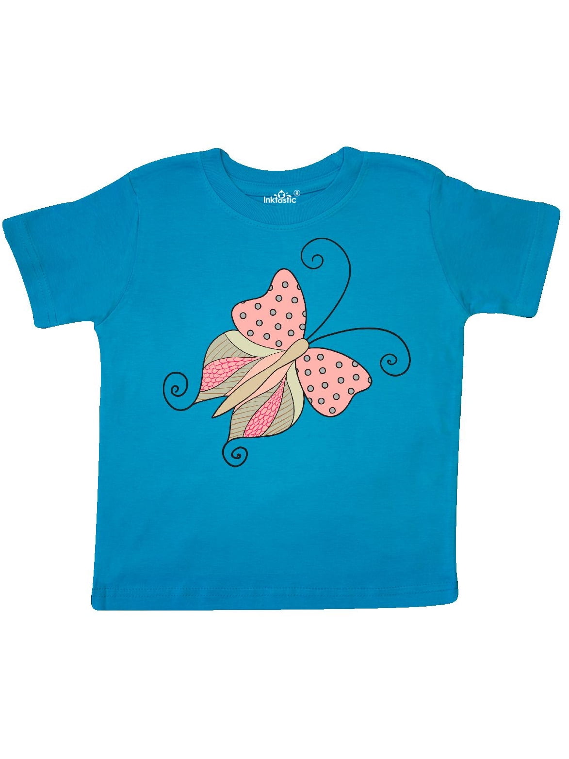 inktastic Cute Spring Butterfly Toddler T-Shirt