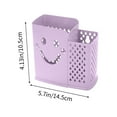 thumbnail image 3 of Purple Stainless Steel Utensil Storage Box With Divided Sections Commercial Kitchen Equipment Organization #7Su5w, 3 of 6